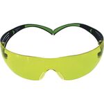 Schutzbrille SecureFit-SF400 EN 166,EN 170 Bügel schwarz grün,Scheibe gelb