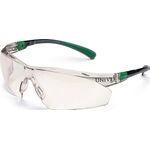 Schutzbrille 506 UP EN 166,EN 170,EN 172 Bügel schwarz/grün,Scheibe In/out PC - VPE: 10