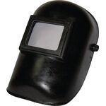 Schweißerkopfschutzhaube m.DIN-9-Glas u.Vorsatzglas 90x110mm Ku.SCHMICO