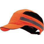 Anstoßkappe PLUS Base-Cap 52-65cm neonorange EN 812:2012 PRO FIT