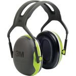 Gehörschutz X4A EN 352-1 (SNR) 33 dB Kopfbügel dielektrisch schlanke Kapseln 3M
