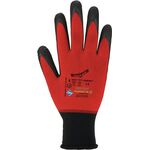 Handschuhe Condor Gr.9 rot/schwarz EN 388 EN 407 PSA II ASATEX - VPE: 12