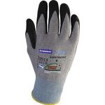 Handschuhe Flex Gr.9 grau/schwarz EN 388 Kat.II PROMAT - VPE: 12