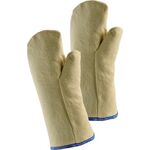 Hitzeschutzhandschuhe Fauster 10 gelb Aramidgewebe m.dopp.Baumwollschlinge