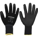 Handschuhe Workeasy Black PU Gr.9 schwarz EN 388 PSA II - VPE: 100