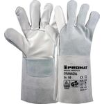 Schweißerhandschuhe Granada Gr.10 grau 6 PA - VPE: 6