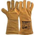 Schweißerhandschuhe Mühlheim I Super Gr.10 gelb Rindspaltleder 6 PA - VPE: 6