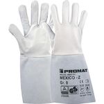 Schweißerhandschuhe Mexico Z Gr.11 grau Ziegennappa-/Spaltleder 10 PA - VPE: 10