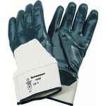 Handschuhe Neckar Gr.9 blau Nitrilteilbeschichtung EN 388 PSA II PROMAT - VPE: 12