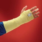 Armschützer HyFlex® 70-110 254mm gelb EN 388,EN 407 PSA III ANSELL - VPE: 12