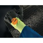 Handschuhe HyFlex® 11-427 Gr.9 grau/hellgelb EN 388,EN 407 PSA III - VPE: 12