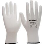 Handschuhe Whitestar NPU Gr.10 (XXL) weiß EN 388 PSA II Nyl.m.PU PROMAT - VPE: 12
