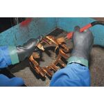 Chemiehandschuh Nitopren 717 Gr.9 dunkelgrau EN 388,EN 374 PSA III HONEYWELL - VPE: 10