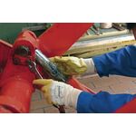 Handschuhe Sahara 100 Gr.7 gelb BW-Trikot m.Nitril EN 388 PSA II HONEYWELL - VPE: 10