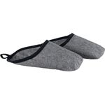Filzüberschuhe Ludwig L (41-46) grau-meliert FELDTMANN