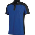 Poloshirt KONRAD Gr.M royal/schwarz FHB