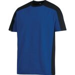T-Shirt MARC Gr.M royal/schwarz FHB