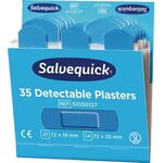 Pflasterstrips Salvequick detectable 6 Nachfüllpack je 35 St.SALVEQUICK