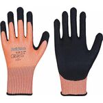Schnittschutzhandschuhe Solidstar 1683 Gr.11 orange/schwarz EN 388 PSA II 12 PA - VPE: 12