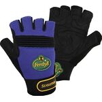 Fahrradhandschuh Sensation Gr.XL schwarz/blau EN 388 PSA II LEIPOLD+DÖHLE