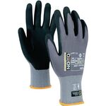 Handschuh Flexibl Advanced 1900 Gr.8 schwarz/hellgrau EN388 EN420+A1 EN407 PSAII - VPE: 12
