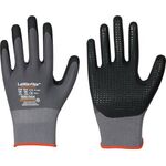 Handschuhe LeiKaFlex 1467 Gr.10 grau EN 420+ EN 388+EN 407 PSA II LEIPOLD - VPE: 12