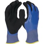 Schnitthandschuh Ultra DRY CUT D Gr.10 blau/schwarz EN 388,EN 407 PSA II PRO FIT - VPE: 12
