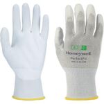 Schnitthandschuh New Perfect Fit 13G PU A3/C Gr.9 weiß EN 388 PSA II HONEYWELL - VPE: 10
