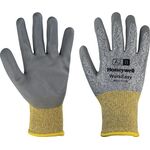 Schnitthandschuh Workeasy 13G GY PU A2/B Gr.9 grau/gelb EN 388 PSA II HONEYWELL - VPE: 10