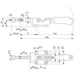 Schubstangenspanner Nr.6845 Gr.3 Druckspanner AMF