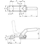 Verschlussspanner Nr.6849PH Gr.5 horiz.schwer AMF