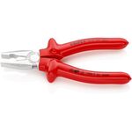 Kombizange L.200mm tauchisol.verchr.VDE KNIPEX