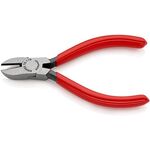 Seitenschneider L.110mm Kopf pol.Ku.-Überzug KNIPEX