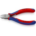 Seitenschneider f.Ku.Gesamt-L.125mm ger.Mehrkomp.-Hüllen KNIPEX