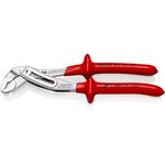 Wasserpumpenzange Alligator® L.250mm Spann-W.46mm verchr.VDE tauchisol.KNIPEX
