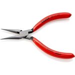 Justierzange L.135mm ger.flach,schmal Ku.-Überzug KNIPEX