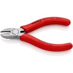 Seitenschneider L.110mm Kopf pol.Ku.-Überzug max.1,2mm KNIPEX