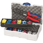 Kabelverbindersortiment 301-tlg.0,5-6 mm² Sortimentskoffer KNIPEX