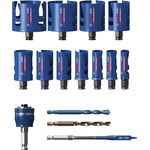 Lochsägensatz Expert Tough Material 15-tlg.20-76mm Schnitt-T.60mm BOSCH