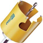Lochsäge Multipurpose D.80mm Schnitt-T.52mm HSS Schaftausf.Click & Drill PROFIT
