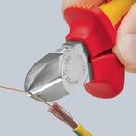 Seitenschneider L.180mm VDE Mehrkomp.-Hüllen KNIPEX