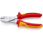 Kraftseitenschneider L.180mm VDE Form 0 Mehrkomp.-Hüllen KNIPEX