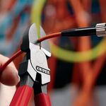 Seitenschneider f.Lichtwellenleiter Gesamt-L.160mm ger.m.Ku.-Überzug KNIPEX
