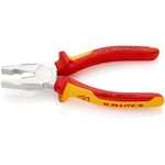 Kombizange L.190mm verchr.Mehrkomp.-Hüllen VDE KNIPEX
