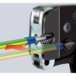 Crimpzange Gesamt-L.190mm 0,08-10,0 (AWG 28-7) mm² brün.Mehrkomp.-Hüllen KNIPEX