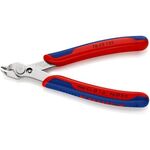 Elektronikseitenschneider Super-Knips® INOX L.125mm Form 2 Facette nein pol.