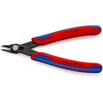 Elektronik-Seitenschneider Super-Knips® L.125mm Form 3 Facette nein brün.KNIPEX