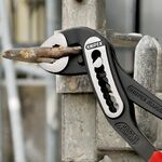 Wasserpumpenzange Alligator® L.250mm Spann-W.46mm pol.Ku.-Überzug KNIPEX