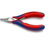 Elektronik-Greifzange Gesamt-L.115mm flachbreite Backen Form 1 Mehrkomp.-Hüllen