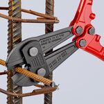 Bolzenschneider L.910mm Mehrkomp.-Hüllen weich 13mm mittel 10mm hart 9mm KNIPEX